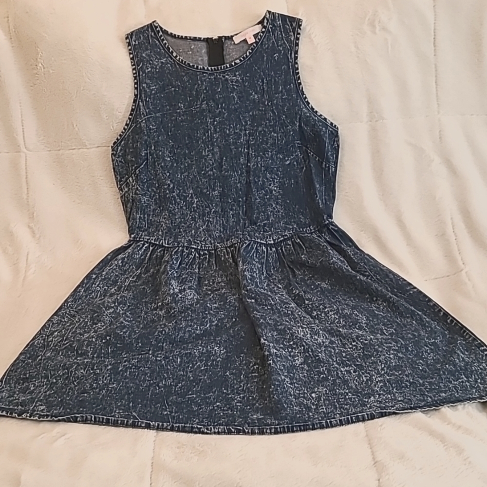 Acid Wash Skater Dress